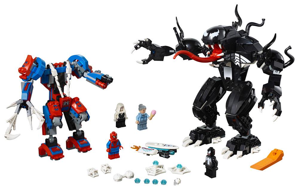 LEGO Marvel Super Heroes? Le robot de Spider-Man contre Venom
