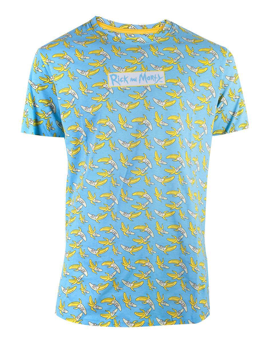 Rick et Morty T-Shirt Banana AOP (XL)
