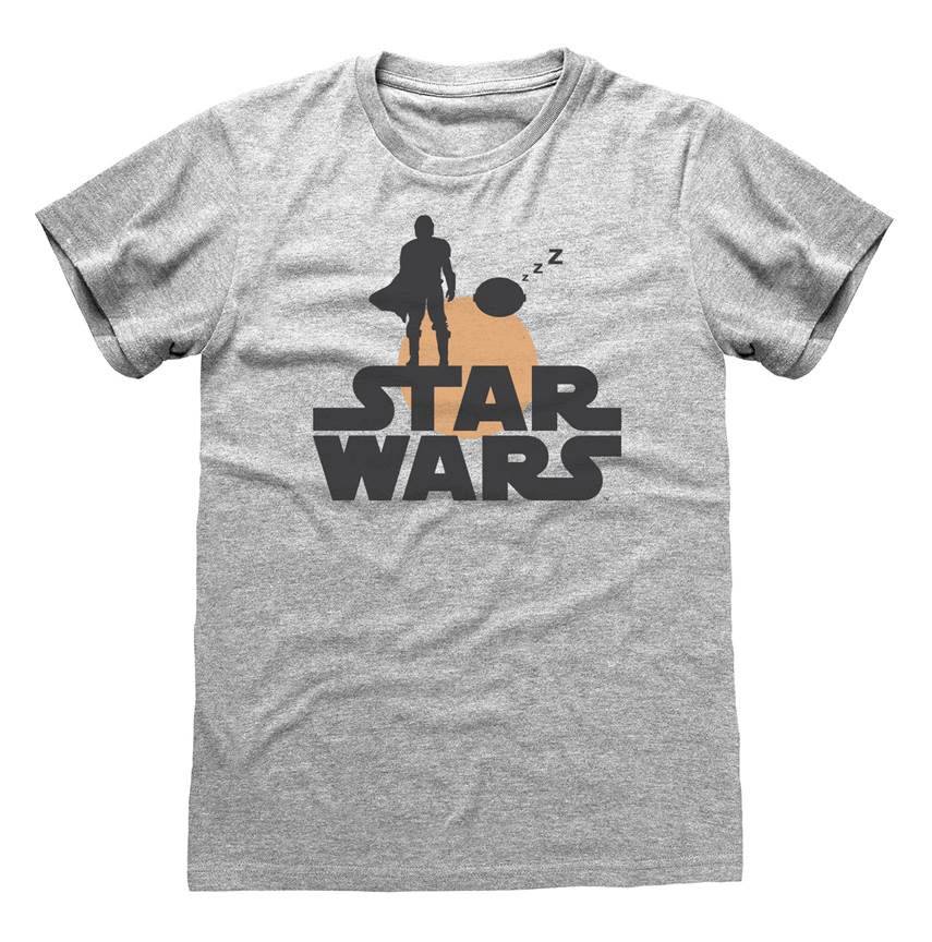 Star Wars The Mandalorian T-Shirt Silhouette (M)
