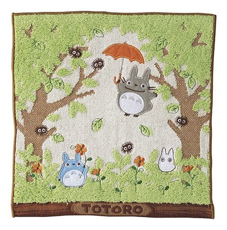 Mon voisin Totoro serviette de toilette mains Shade of the Tree 25 x 25 cm