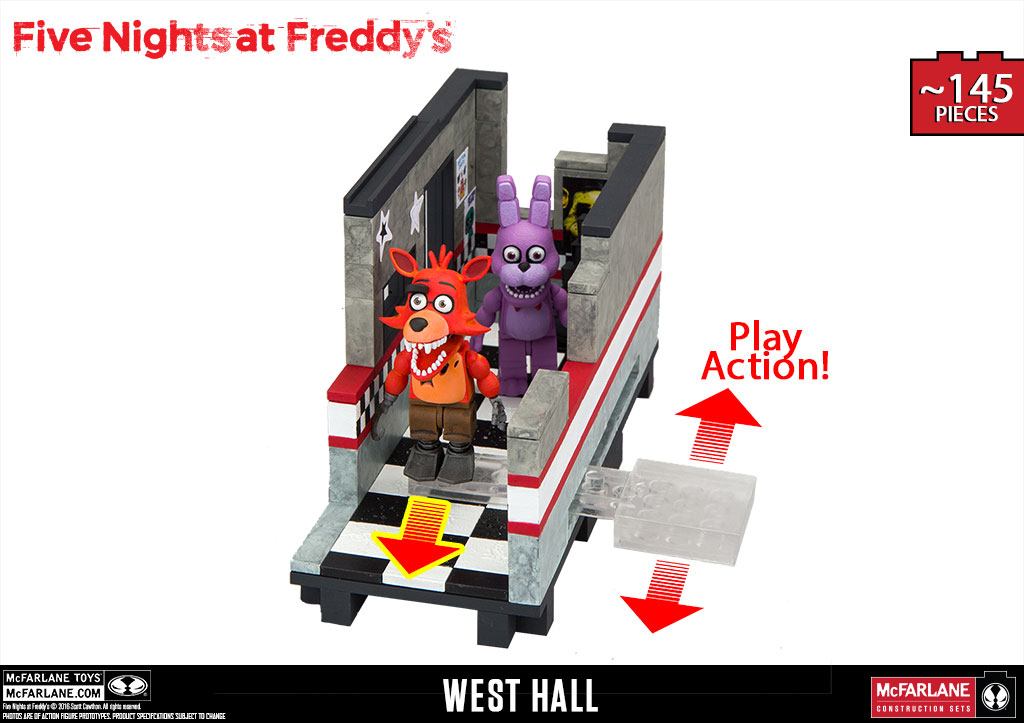 Five Nights at Freddys jeu de construction Medium West Hall