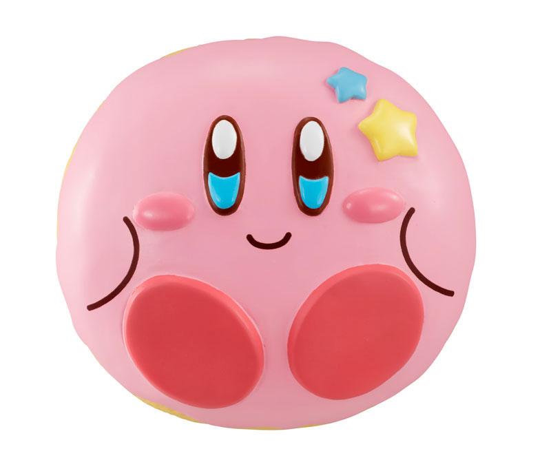 Kirby Super Star Donut Shop Squeeze figurine anti-stress Kirby 8 cm