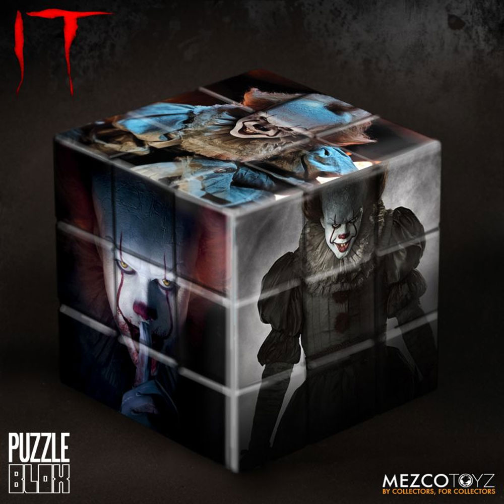  Il  est revenu 2017 cube Puzzle Pennywise 9 cm