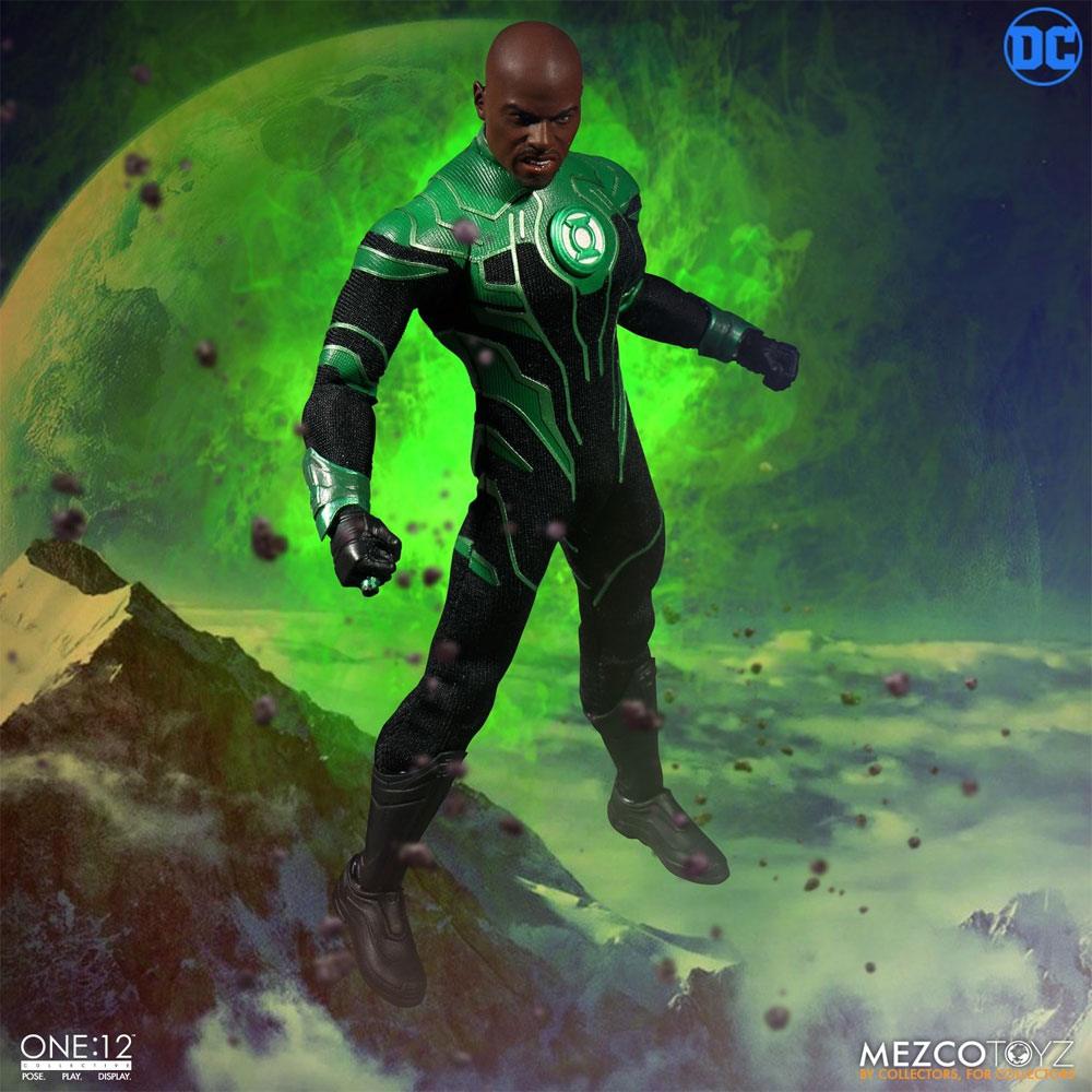 DC Comics figurine lumineuse 1/12 John Stewart - The Green Lantern 17 cm
