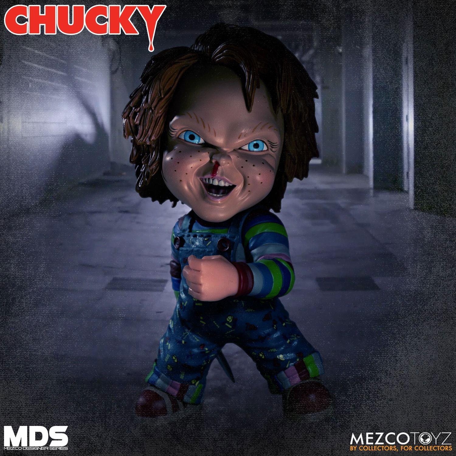 Chucky Jeu denfant 3 poupe Designer Series Deluxe Chucky 15 cm