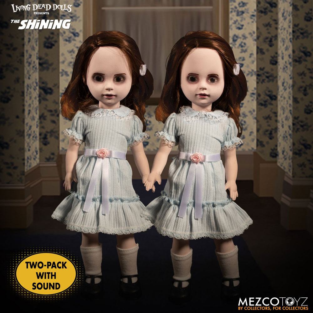 Shining Living Dead Dolls pack poupes sonores The Grady Twins 25 cm