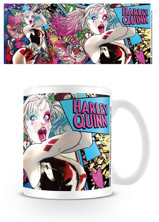 Batman mug Harley Quinn Neon
