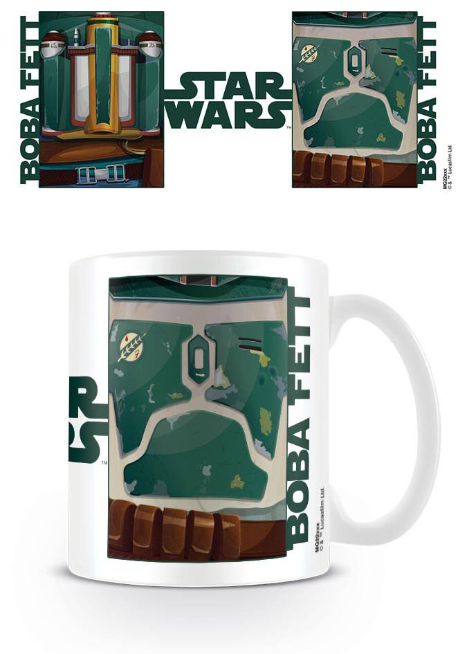 Star Wars mug Boba Fett Torso