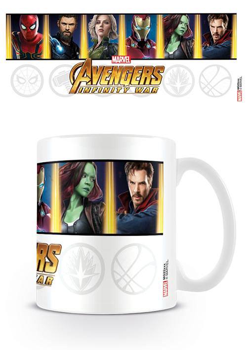 Avengers Infinity War mug Characters & Emblems