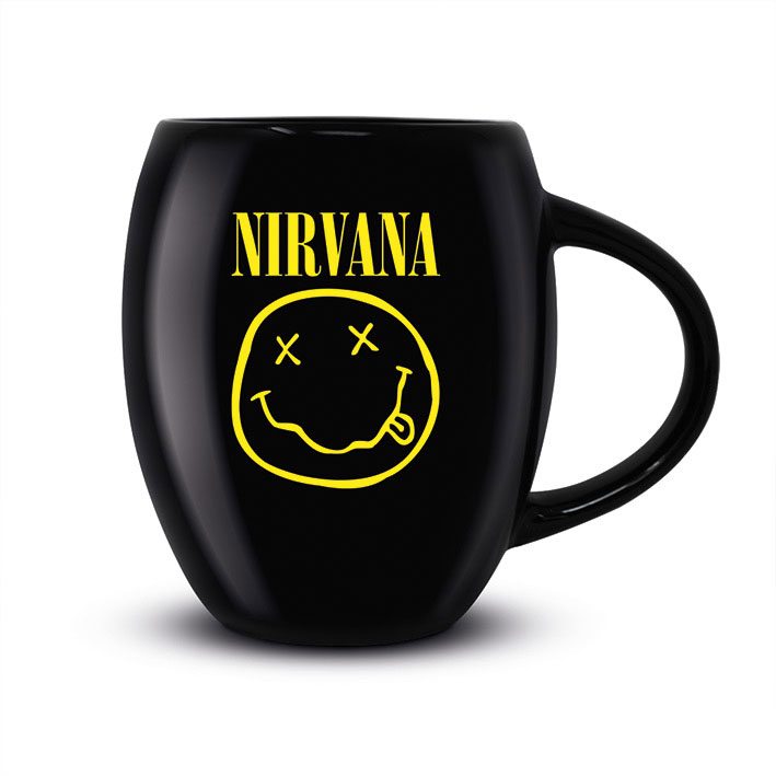 Nirvana mug Oval Smiley