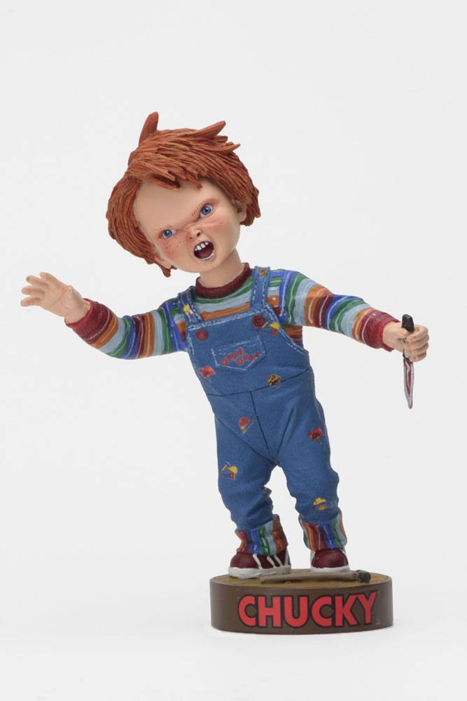 Chucky Jeu denfant Head Knocker Chucky with Knife 18 cm