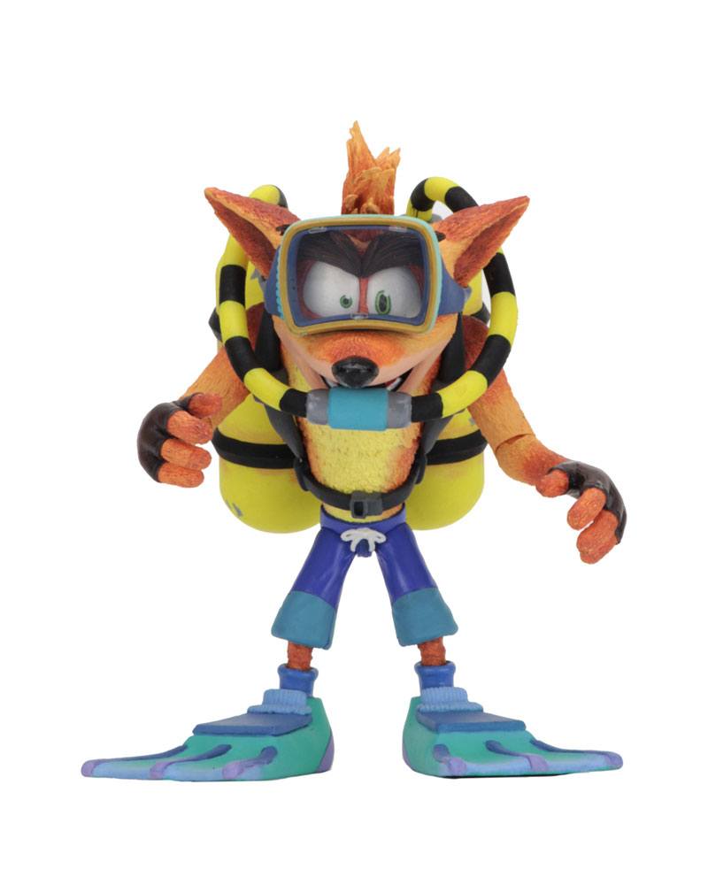 Crash Bandicoot figurine Deluxe Scuba Crash 14 cm