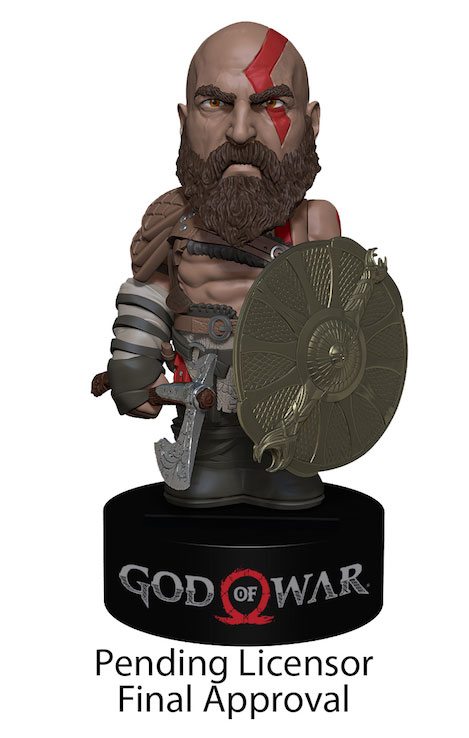 God of War 2018 Body Knocker Bobble Figure Kratos 16 cm