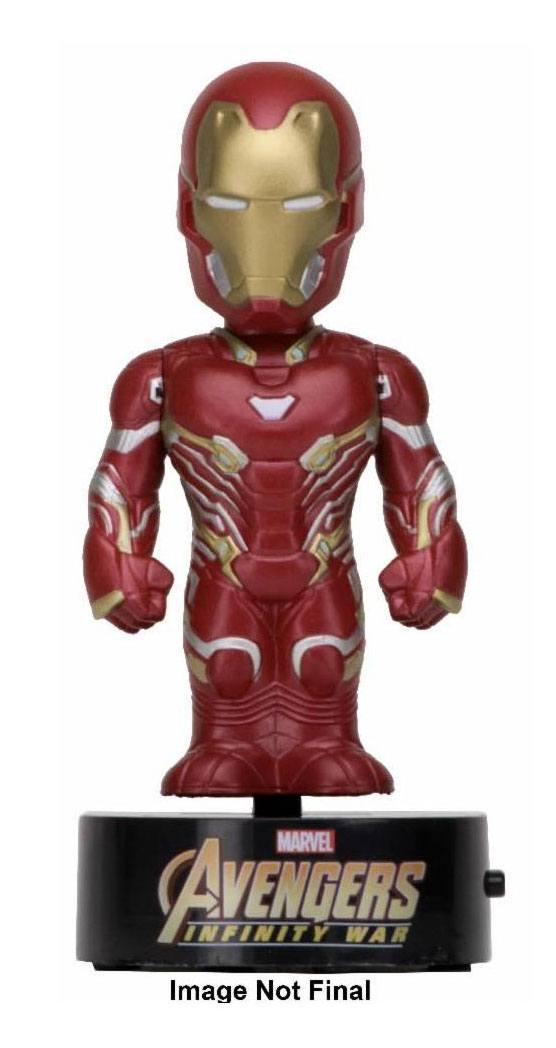 Avengers Infinity War Body Knocker Bobble Figure Iron Man 16 cm