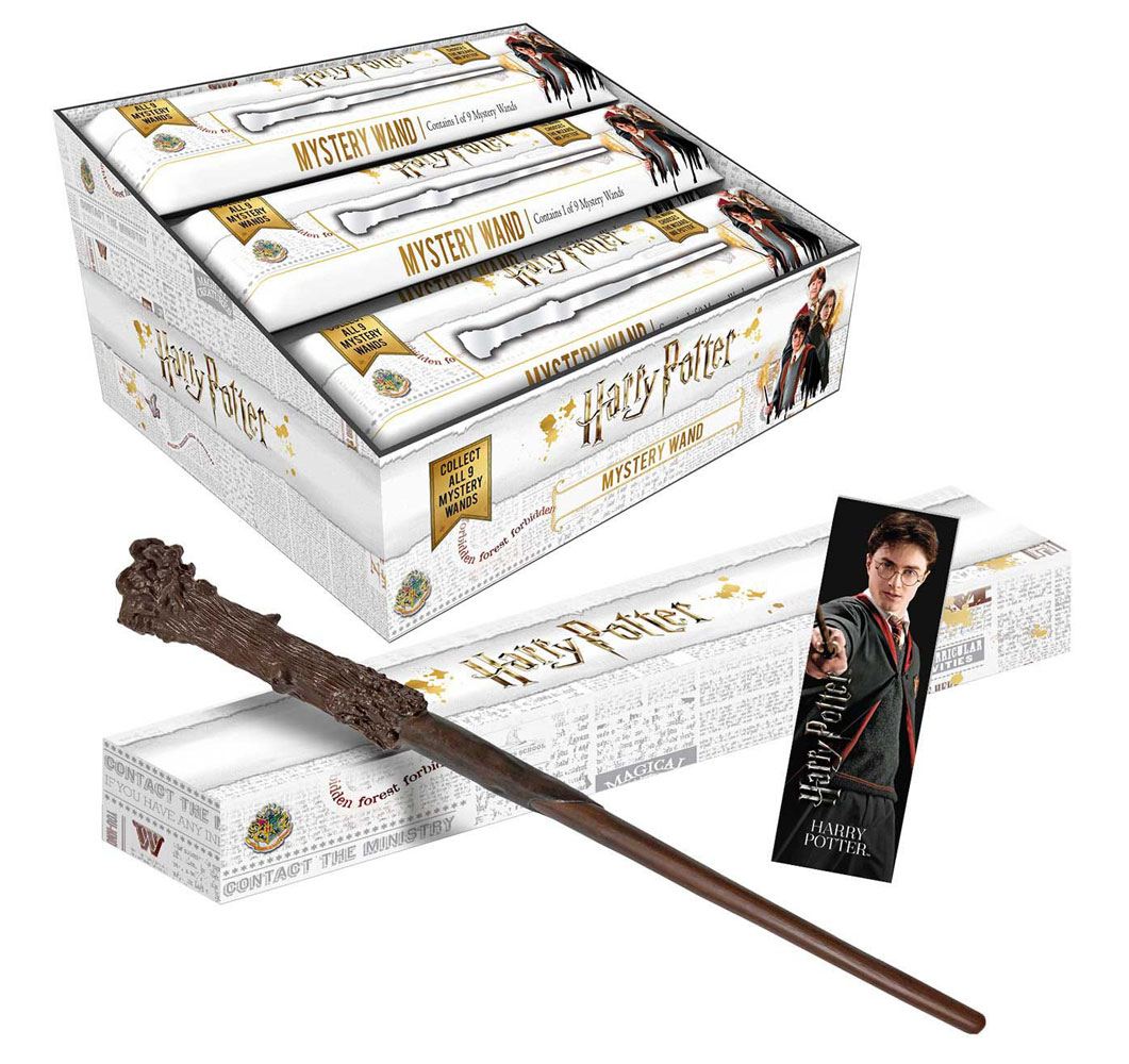 Harry Potter présentoir répliques baguettes 30 cm Mystery Box (9)