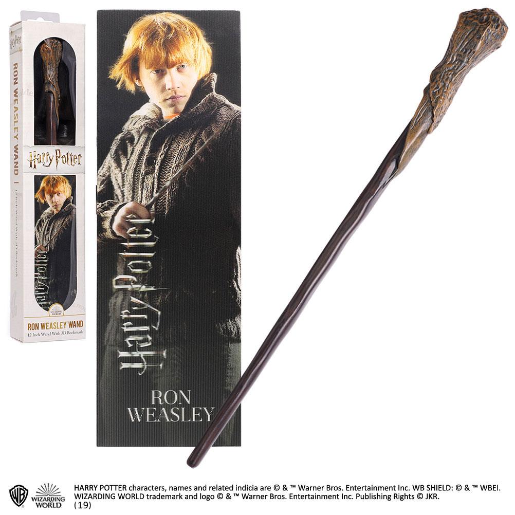 Harry Potter rplique baguette PVC Ron Weasley 30 cm