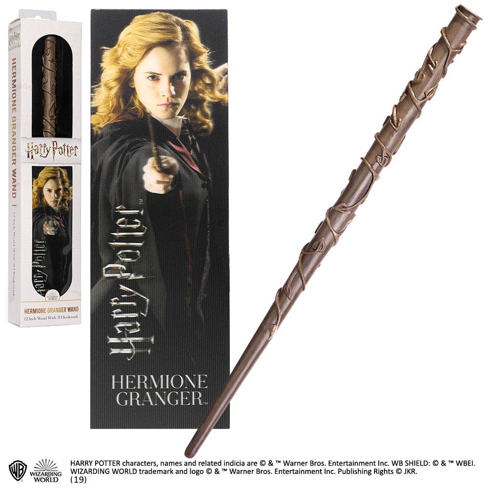 Harry Potter rplique baguette PVC Hermione Granger 30 cm