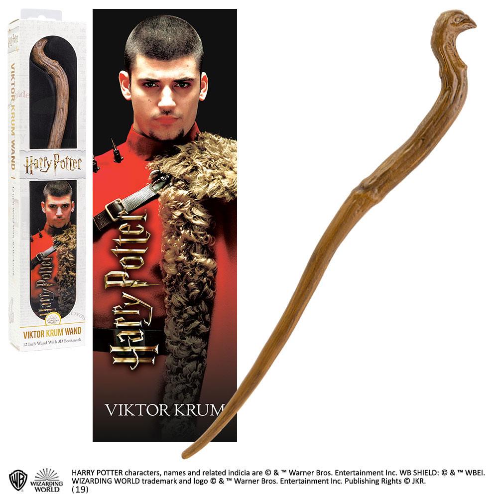 Harry Potter rplique baguette PVC Viktor Krum 30 cm