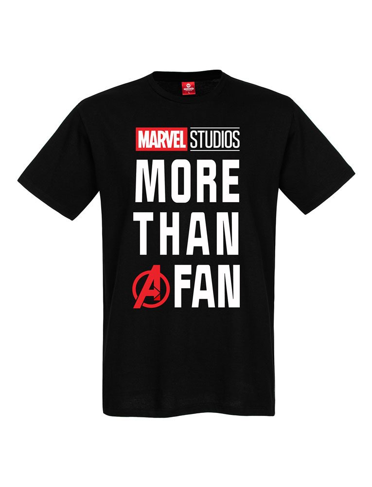 Marvel T-Shirt More than a Fan (L)