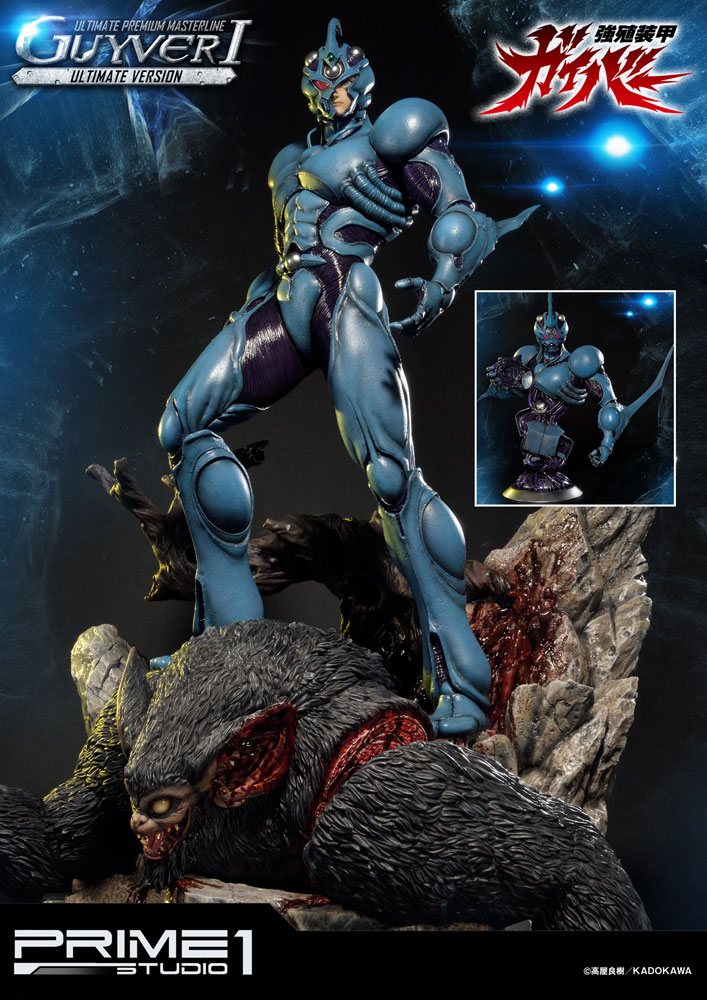 Guyver The Bioboosted Armor statuette & buste Guyver I Ultimate Edition Set