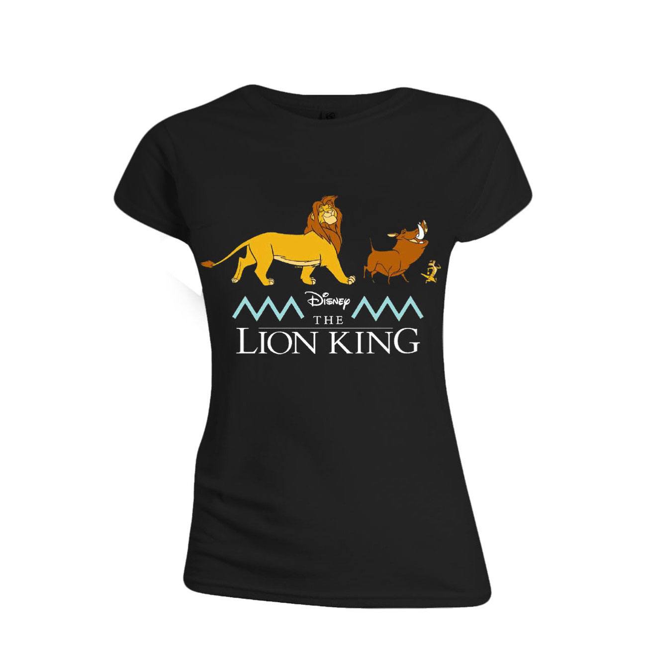 Le Roi lion T-Shirt femme Logo & Characters (L)