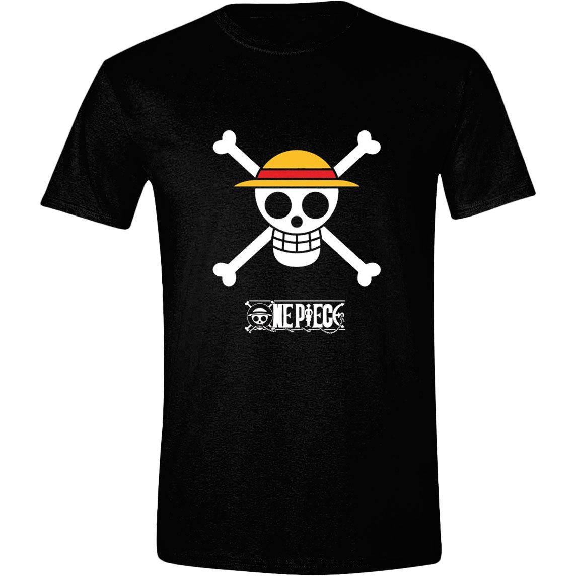 One Piece T-Shirt Luffy Logo (S)