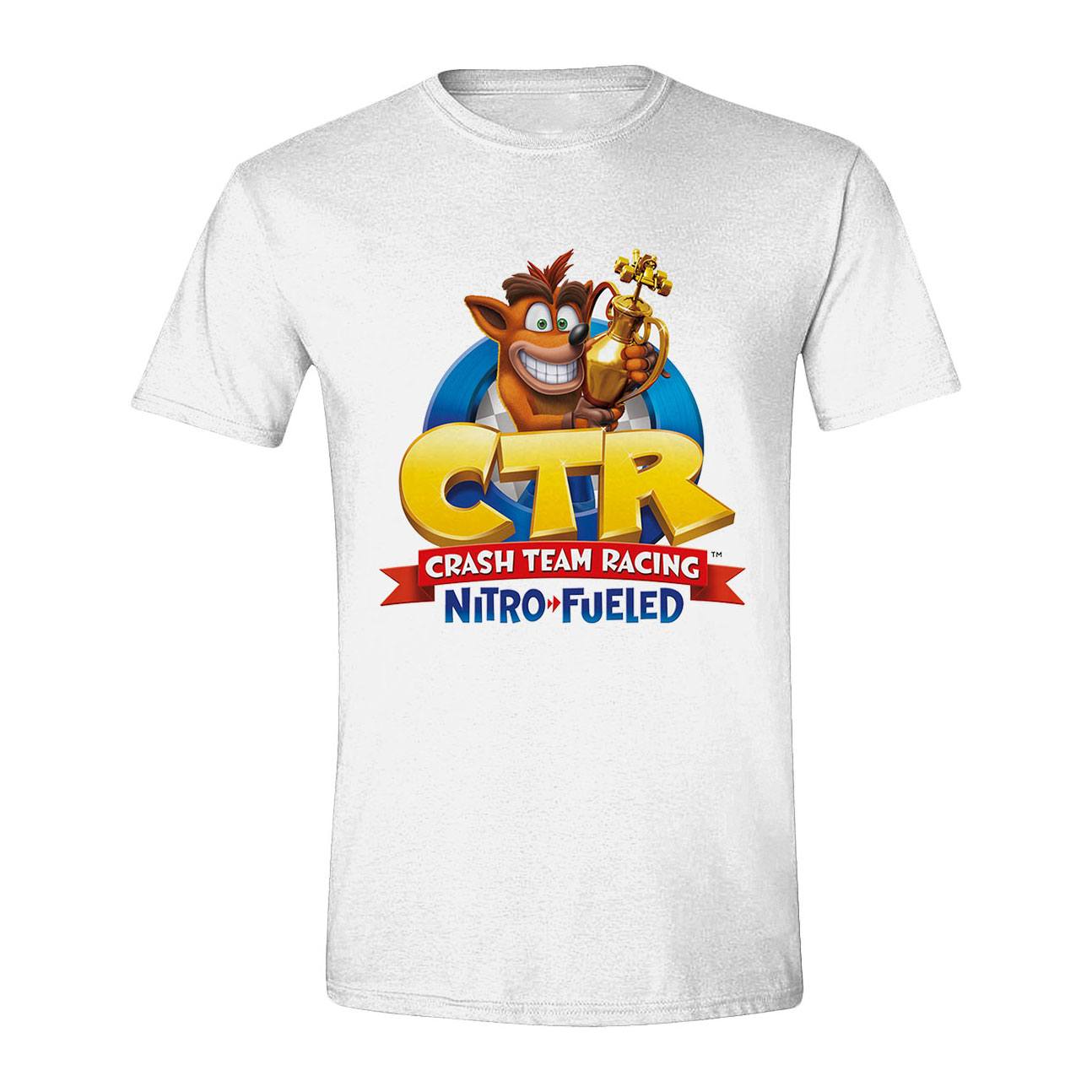 Crash Team Racing T-Shirt Nitro Fueled Logo (L)