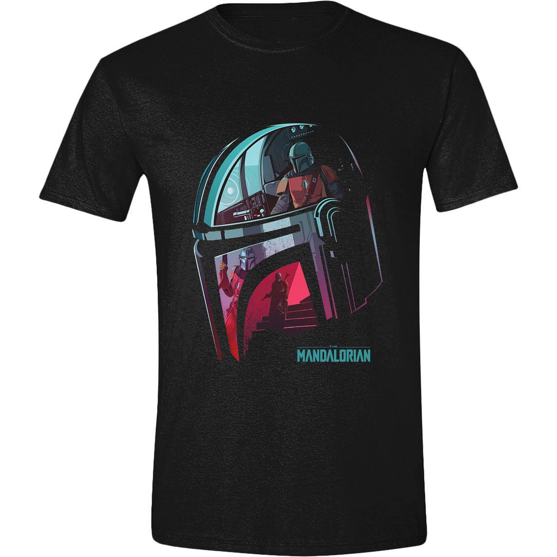 Star Wars The Mandalorian T-Shirt Reflection (L)