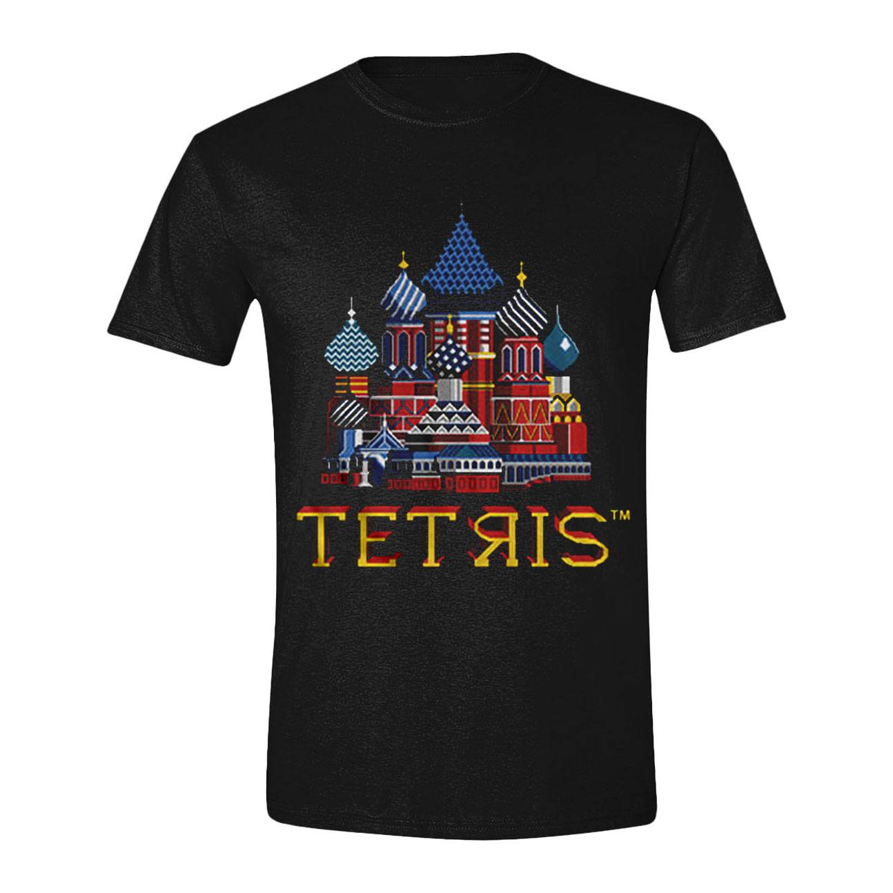 Tetris T-Shirt Red Square (M)