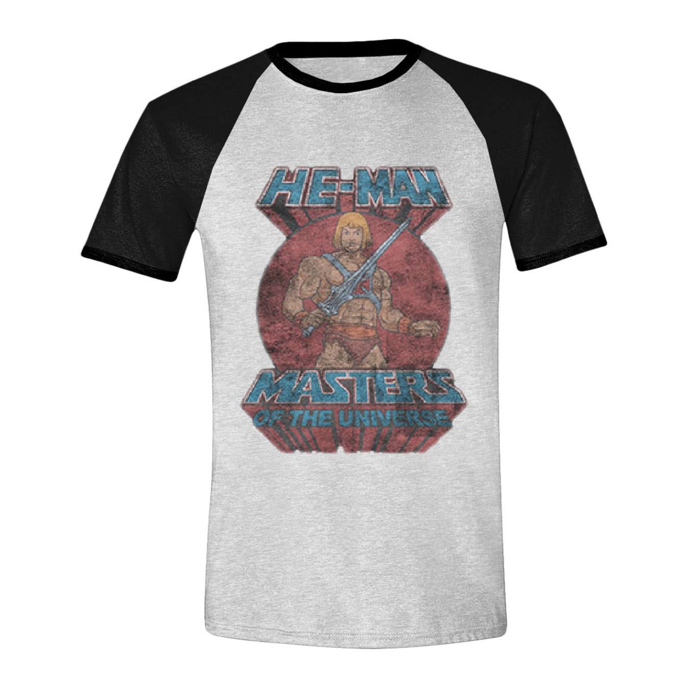 Masters of the Universe T-Shirt Raglan He-Man Pose (XL)