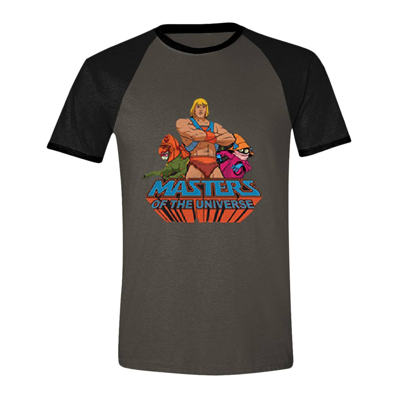 Masters of the Universe T-Shirt Raglan Characters (S)