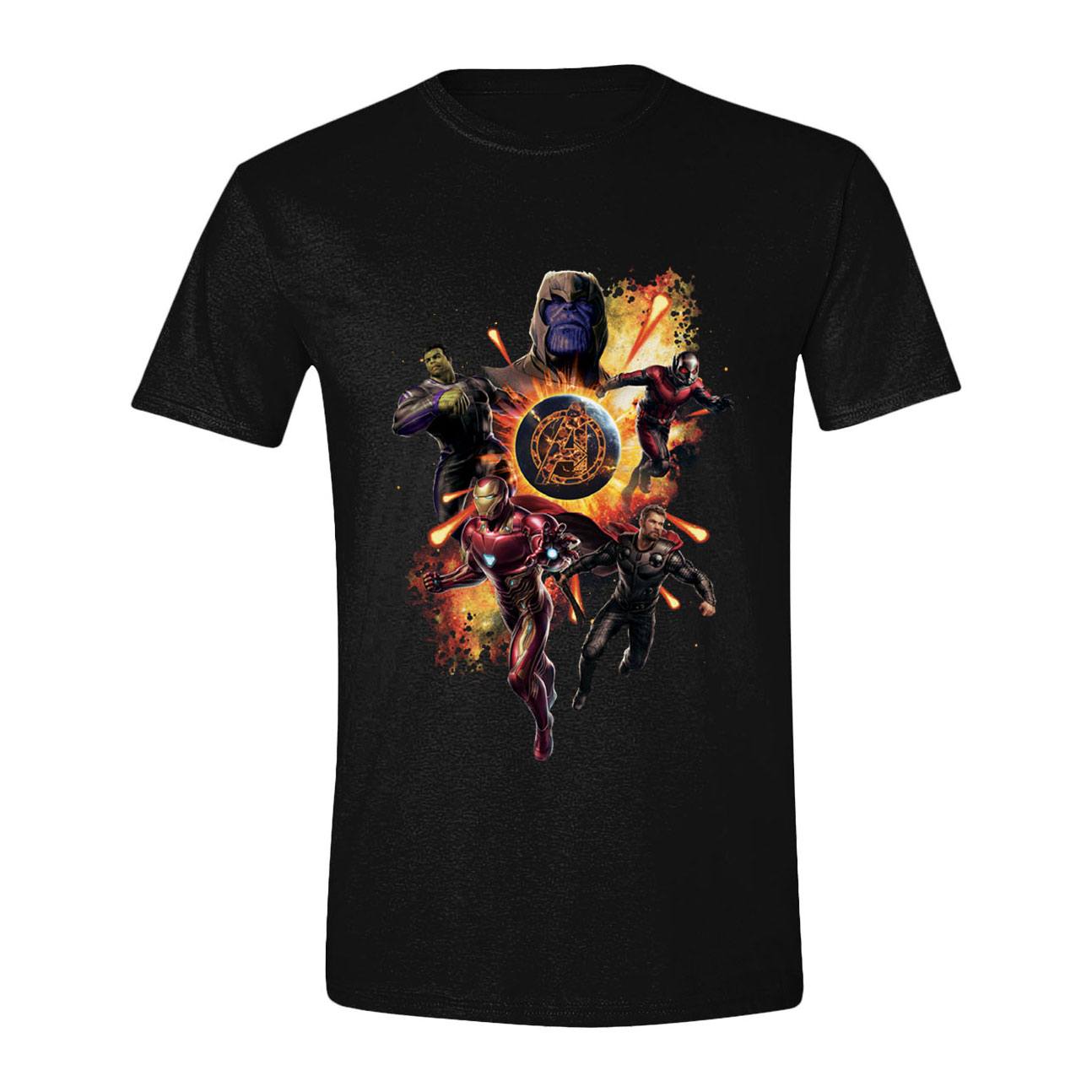 Avengers : Endgame T-Shirt Thanos & Avengers (S)