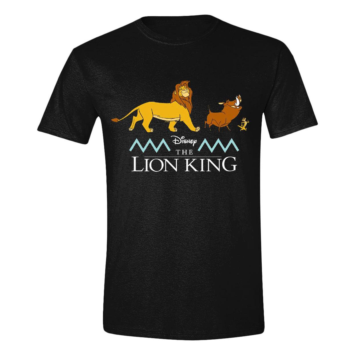 Le Roi lion T-Shirt Logo & Characters (L)