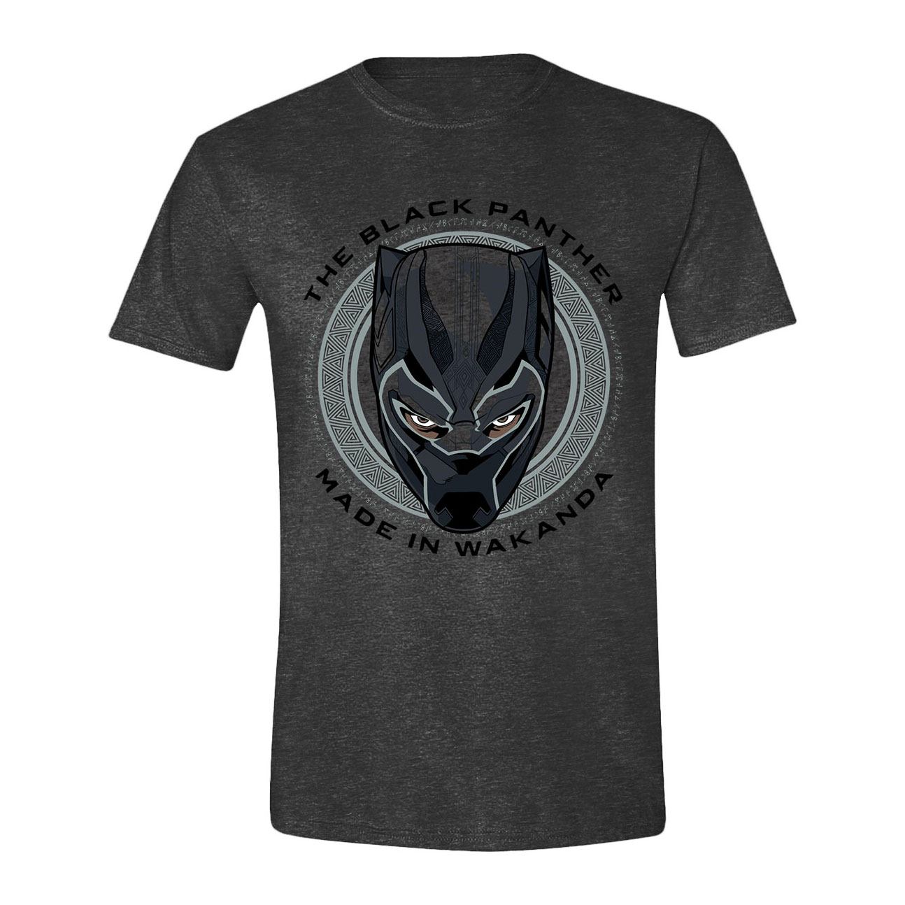 Black Panther T-Shirt Made in Wakanda (L)