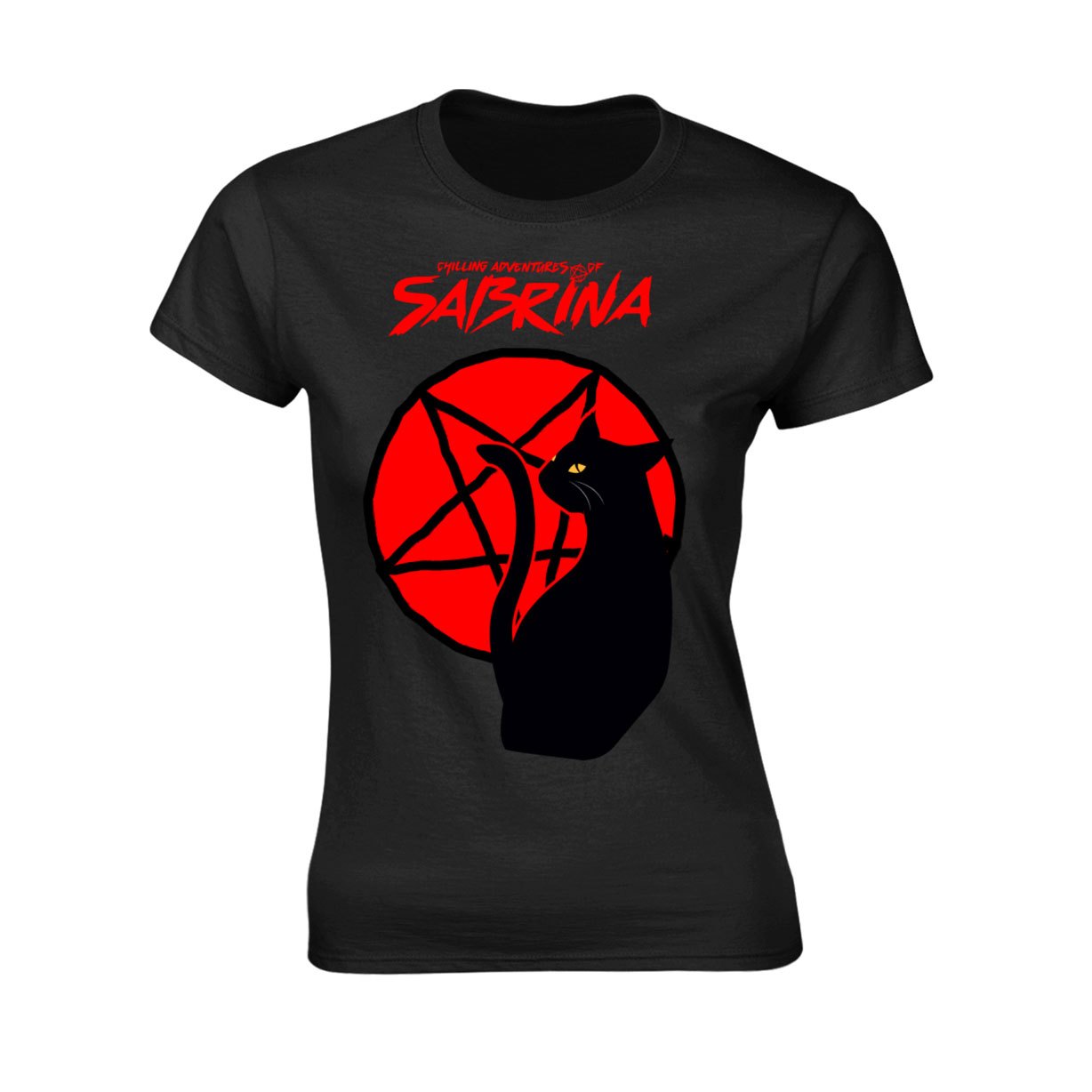 Les Nouvelles Aventures de Sabrina T-Shirt femme Salem Pentagram (L)
