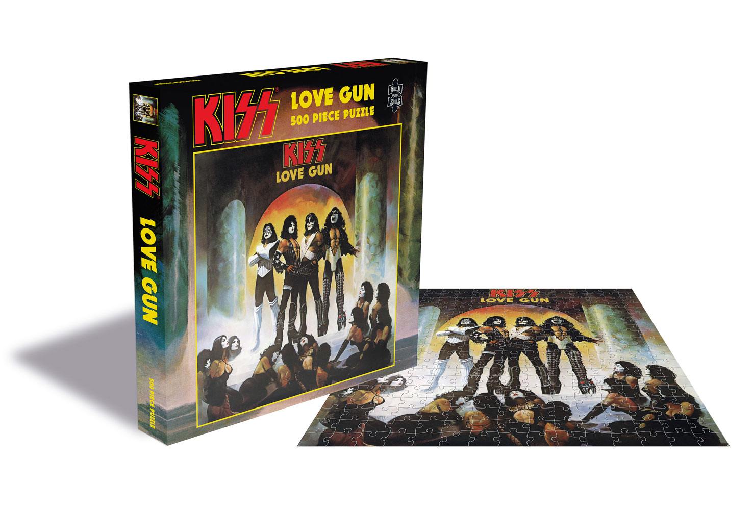 Kiss Puzzle Love Gun