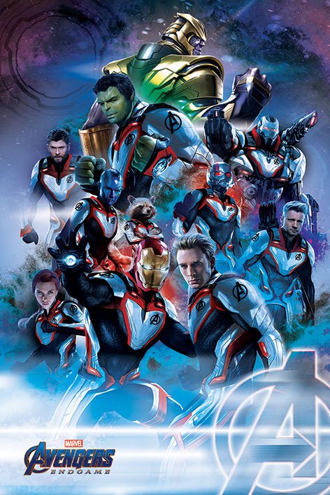 Avengers : Endgame pack posters Quantum Realm Suits 61 x 91 cm (5)