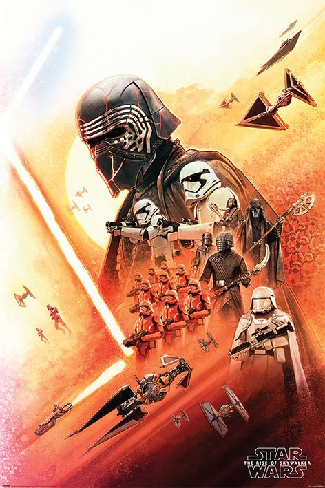 Star Wars Episode IX pack posters Kylo Ren 61 x 91 cm (5)