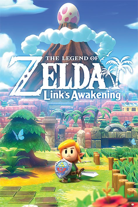 The Legend of Zelda : Link\'s Awakening pack posters 61 x 91 cm (5)
