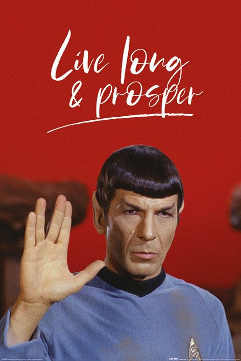 Star Trek pack posters Live Long and Prosper 61 x 91 cm (5)