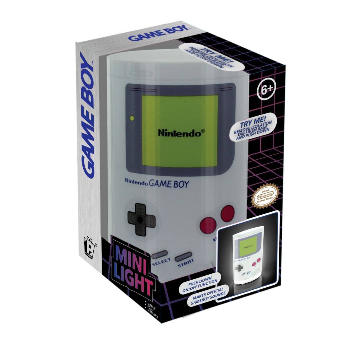 Nintendo Game Boy veilleuse sonore Game Boy 11 cm