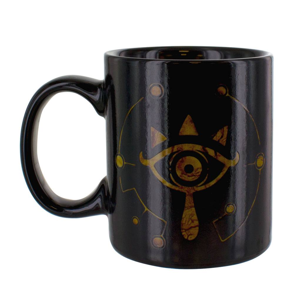 Legend of Zelda Breath of the Wild mug effet thermique Sheikah Eye