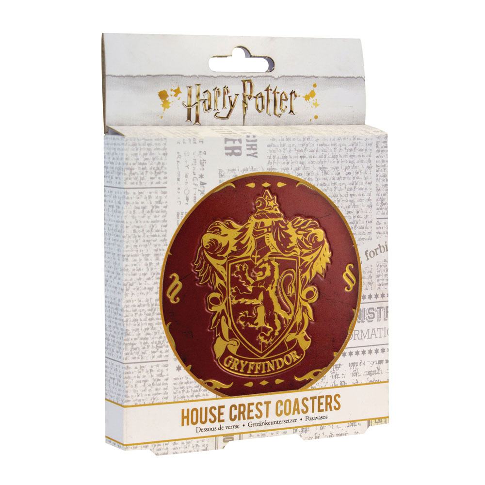 Harry Potter pack 4 sous-verres Houses Crests