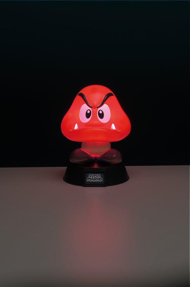 Super Mario veilleuse 3D Goomba 10 cm