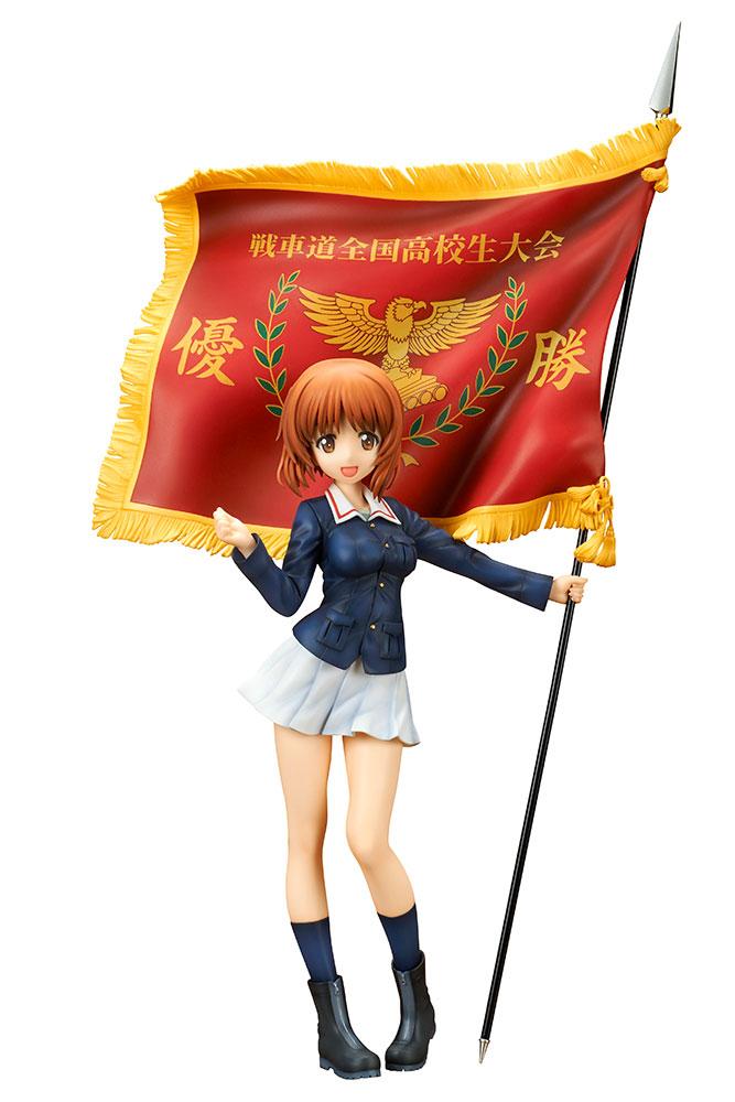 Girls und Panzer der Film statuette PVC Miho Nishizumi Winning Flag Ver. 22 cm