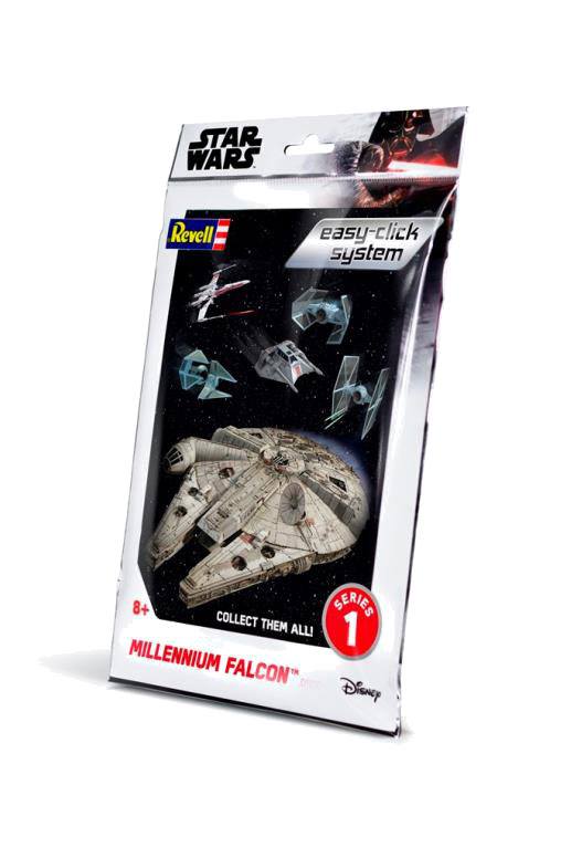 Star Wars srie 1 maquette Level 2 Easy-Click Millenium Falcon