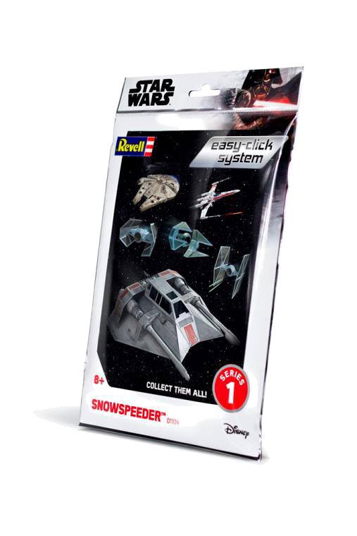 Star Wars srie 1 maquette Level 2 Easy-Click Snowspeeder
