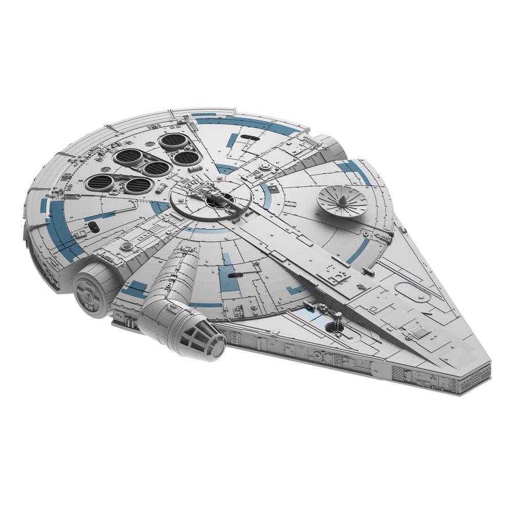 Star Wars Solo maquette Build & Play sonore et lumineuse 1/164 Millennium Falcon