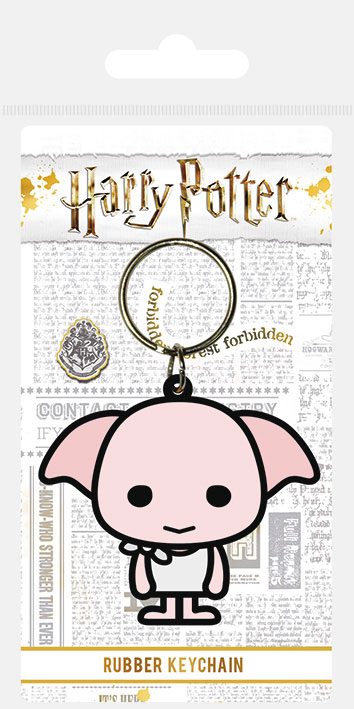 Harry Potter porte-cls caoutchouc Chibi Dobby 6 cm