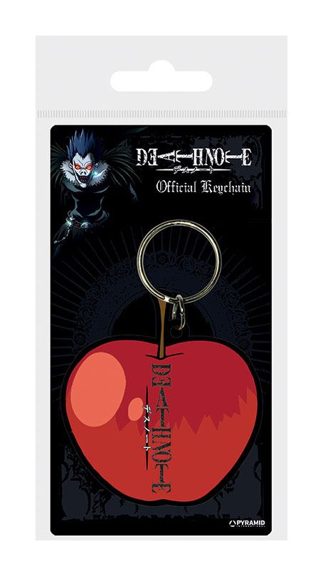 Death Note porte-cls caoutchouc Apple 6 cm